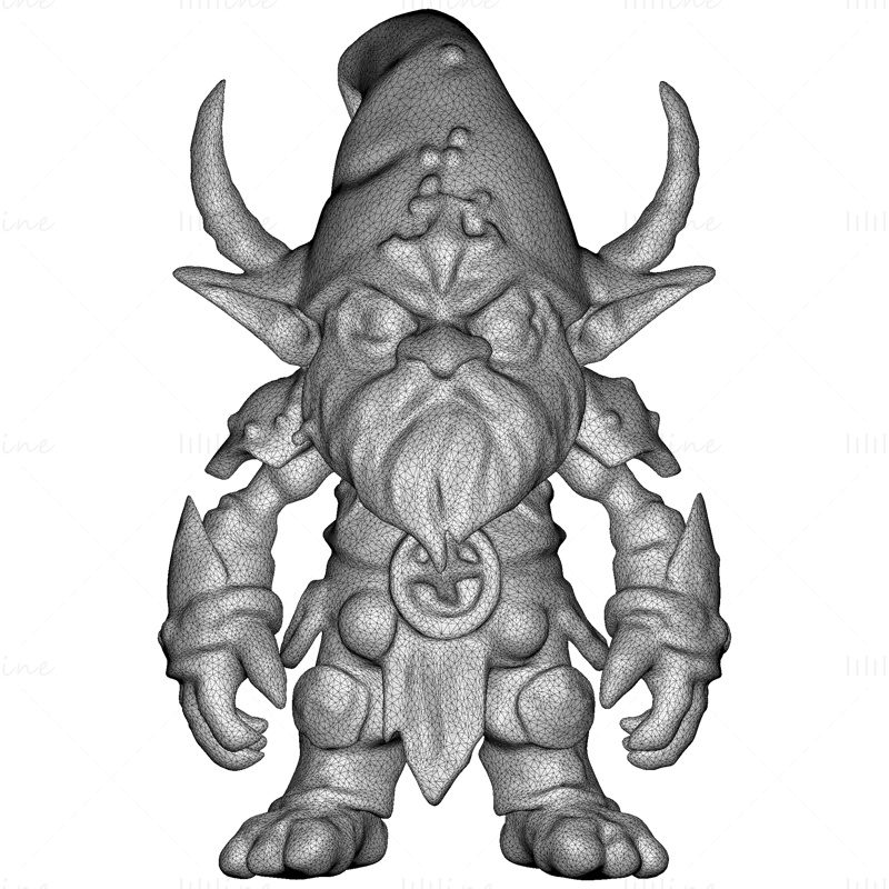 16 Legendary Gnome Warriors 3D Print Model STl Files