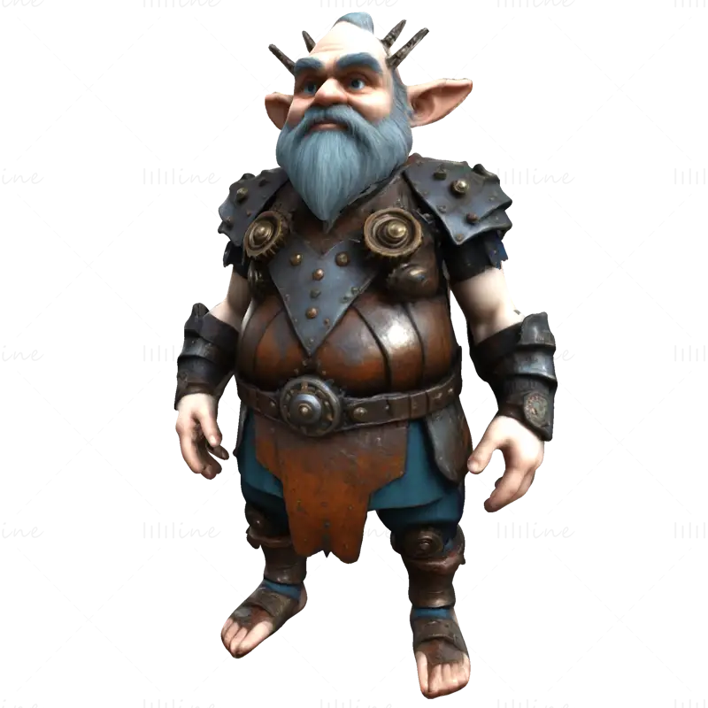 16 Legendary Gnome Warriors 3D Print Model STl Files