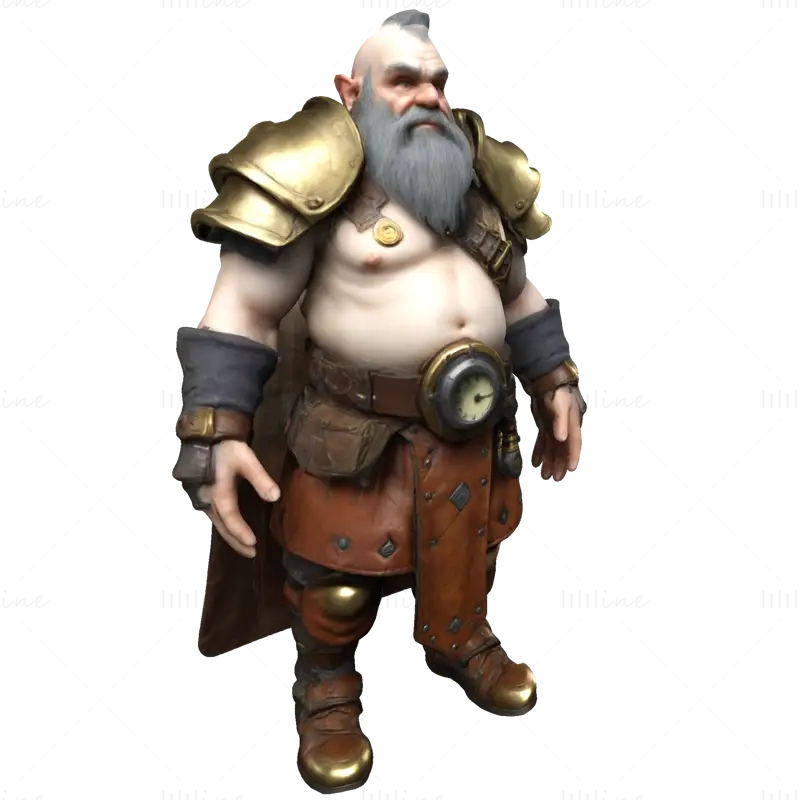 16 Legendary Gnome Warriors 3D Print Model STl Files