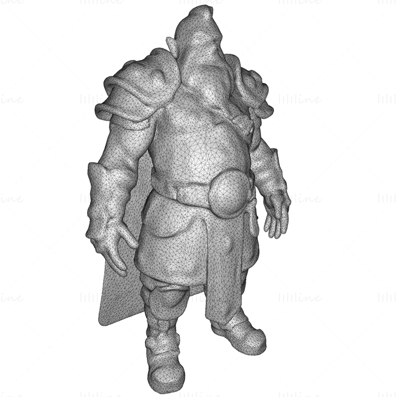 16 Legendary Gnome Warriors 3D Print Model STl Files
