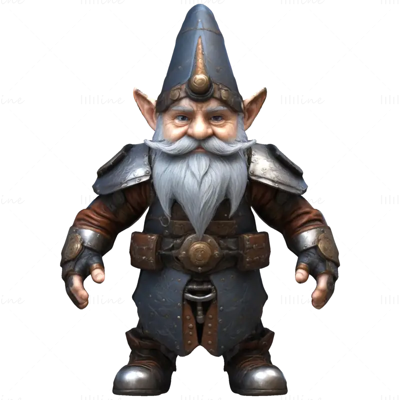 16 Legendary Gnome Warriors 3D Print Model STl Files