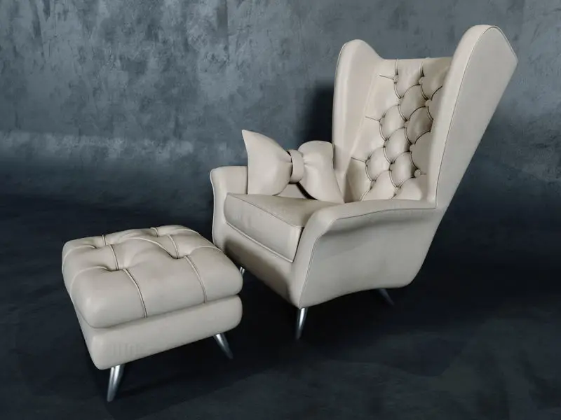 Single sofa 3D model