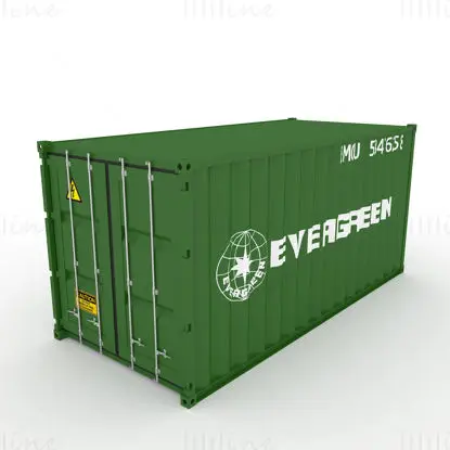 Container 3D-modell