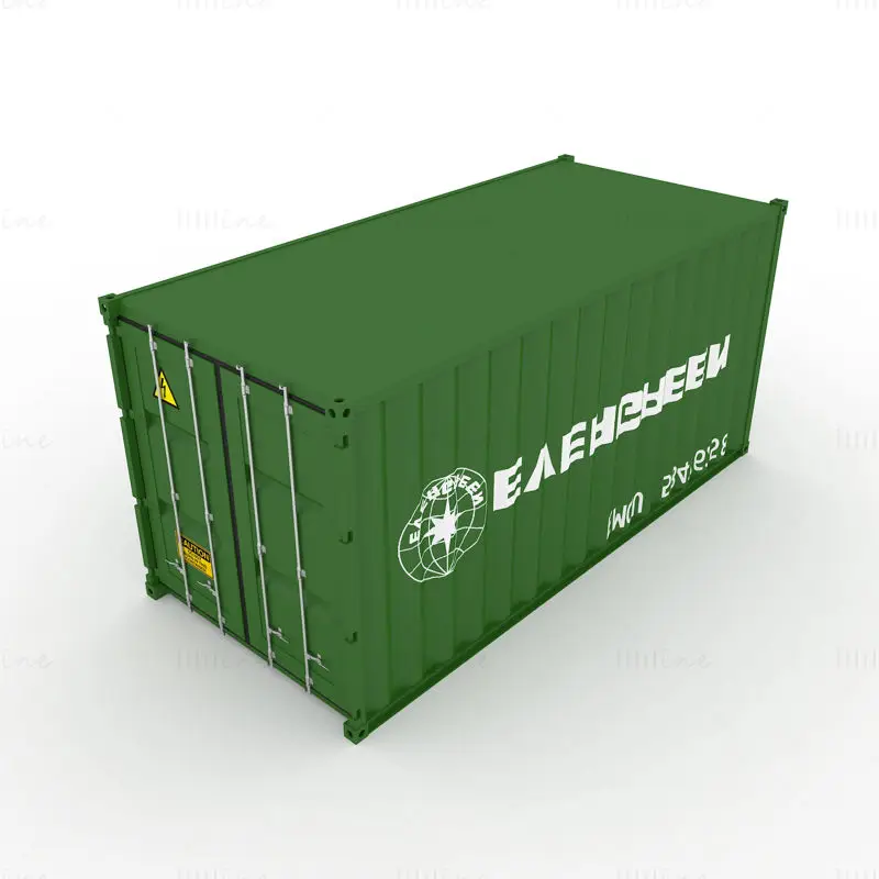 Container 3D modell