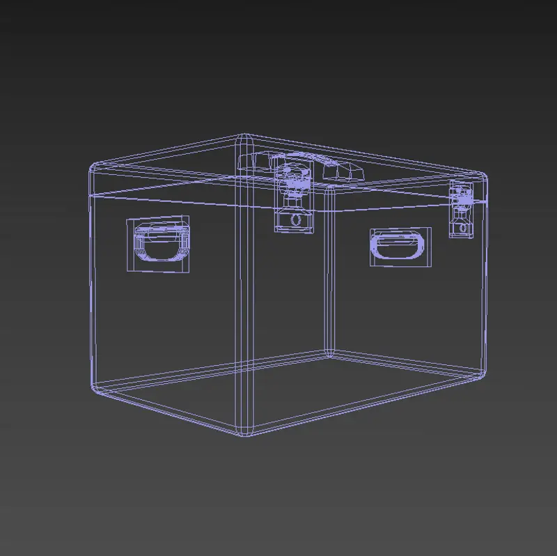 3D model of medical box