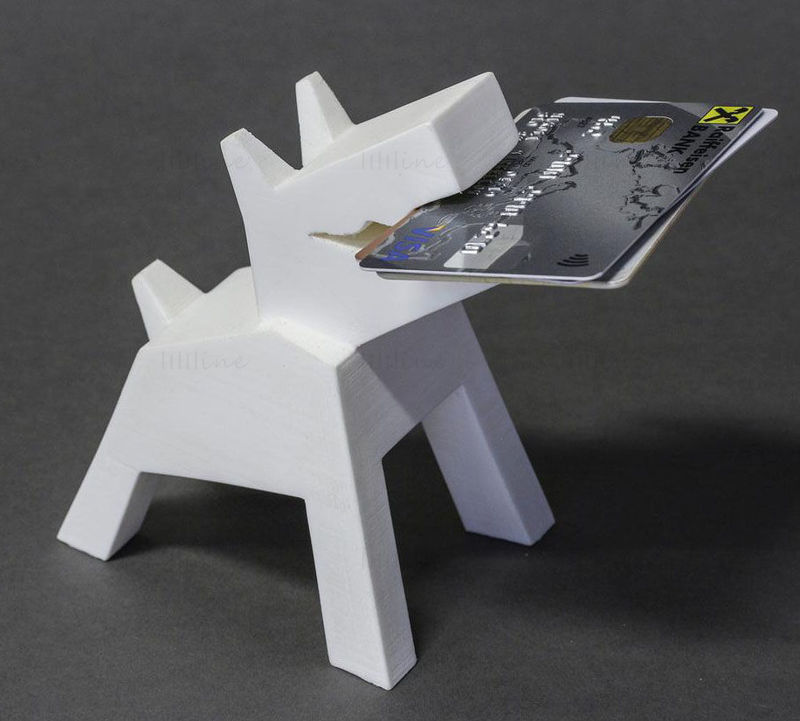 クリエイティブ子犬保管庫 3D プリントモデル STL