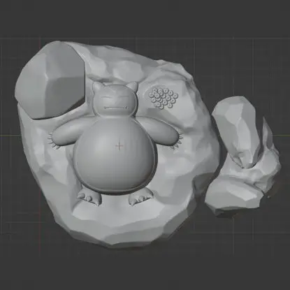 Snorlax 3D printing model STL