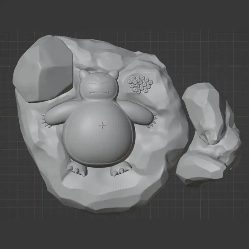 Snorlax 3D printing model STL