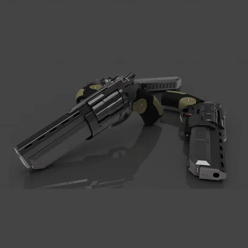 3DWB Revolver 3D-Druckmodell STL