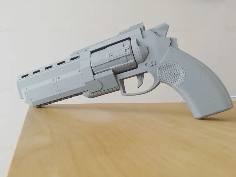 3DWB Revolver 3D-Druckmodell STL