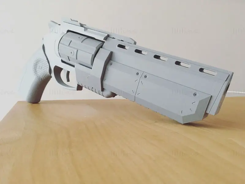 3DWB Revolver 3D-Druckmodell STL