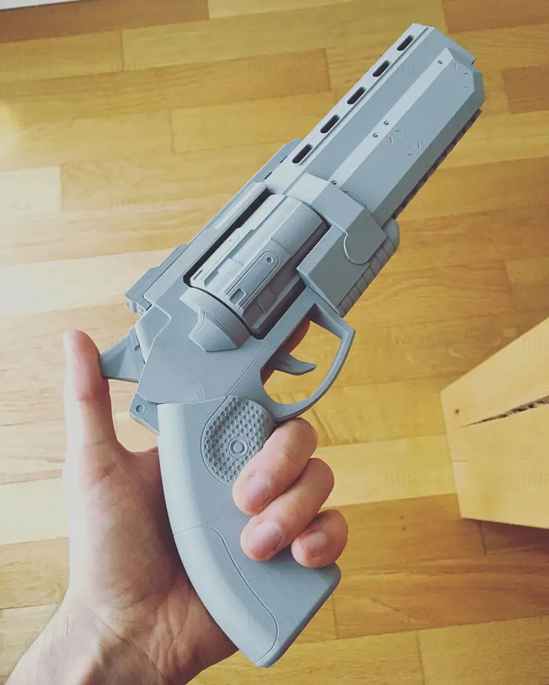 3DWB Revolver 3D Baskı Modeli STL