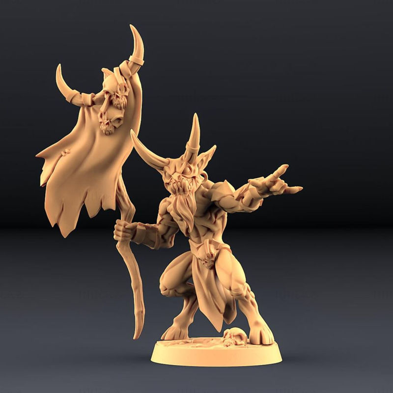 4 Modular Abyss Gruntlings 3D Printing Model STL