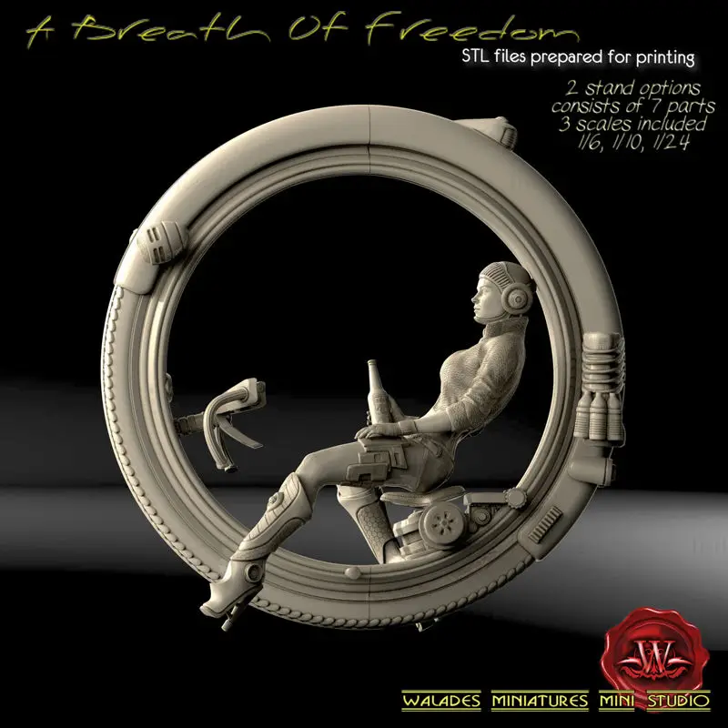 A Breath Of Freedom 3D Printing Model STL