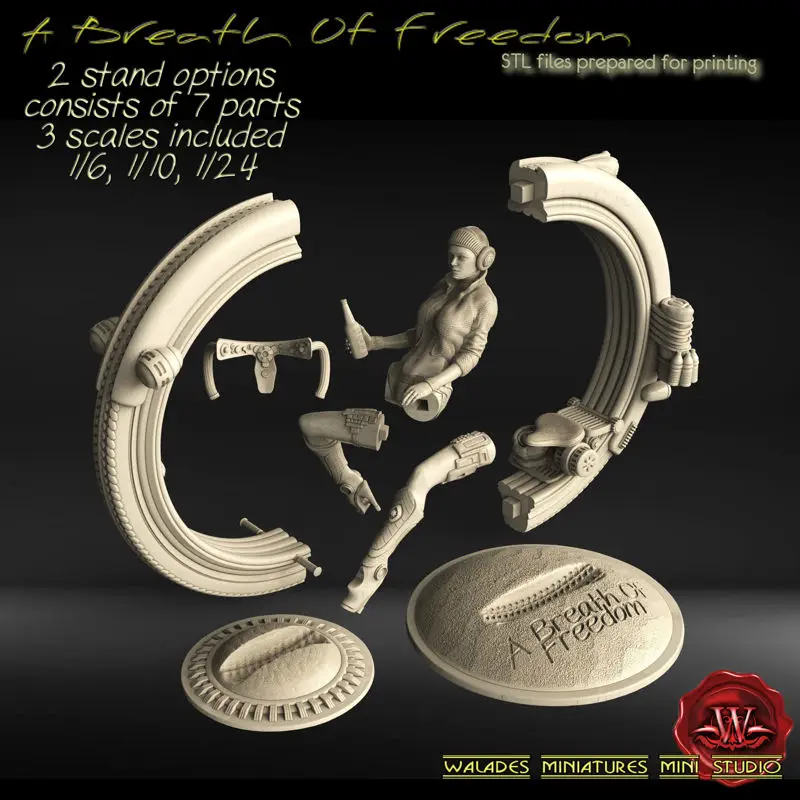 A Breath Of Freedom 3D Printing Model STL