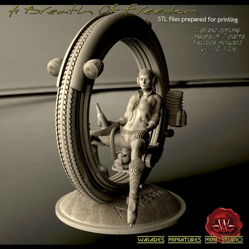 A Breath Of Freedom 3D Printing Model STL