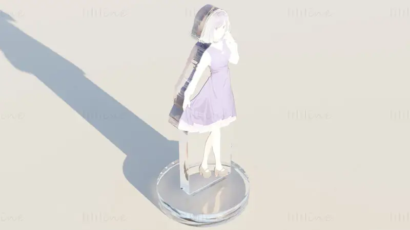 Acrylic Stand Akane Kurokawa - Oshi no Ko 3D Printing Model