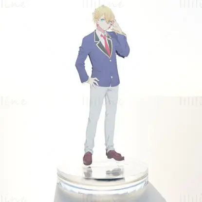 Acrylic Stand Aqua Hoshino - Oshi no Ko 3D Model