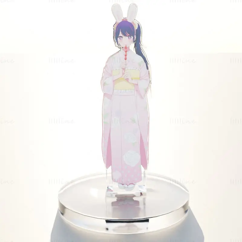 Acrylic Stand Hoshino Ai New Year Visual - Oshi no Ko