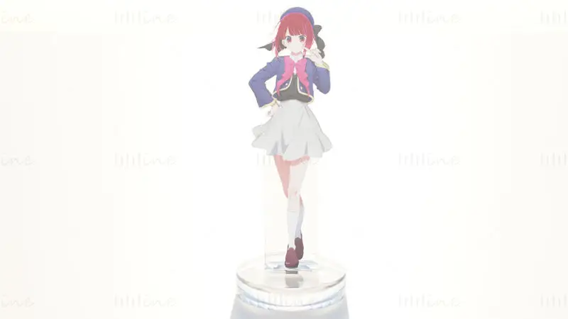 Acrylic Stand Kana Arima - Oshi no Ko 3D Printing Model