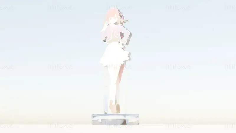 Akrilno stojalo Kana Arima - Model 3D tiskanja Oshi no Ko
