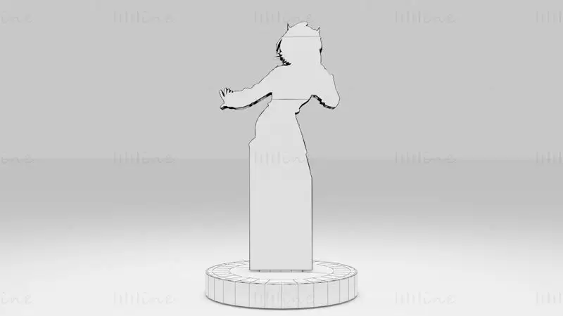 Akrilik Stand Mem-Cho - Oshi no Ko 3D Baskı Modeli