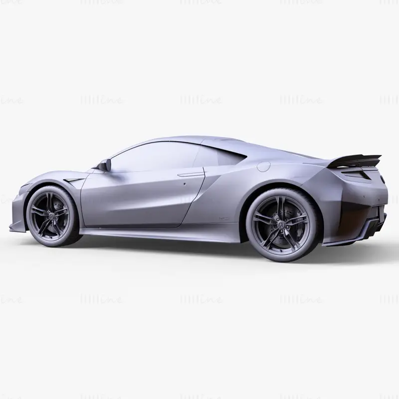 Acura NSX Type S 2022 3D Model