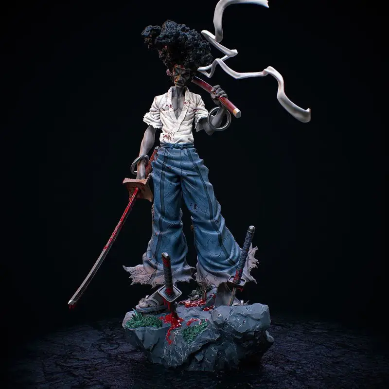 Afro Samurai 3D Model Ready to Print