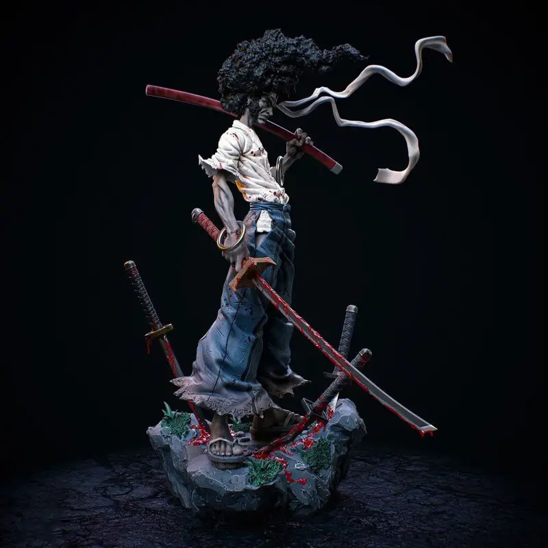 Afro Samurai 3D Model Ready to Print