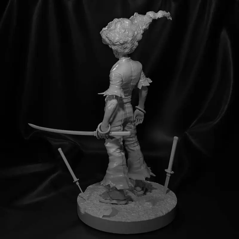 Afro Samurai 3D Print Model STL