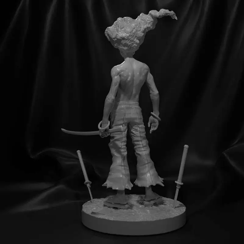 Afro Samurai 3D Print Model STL