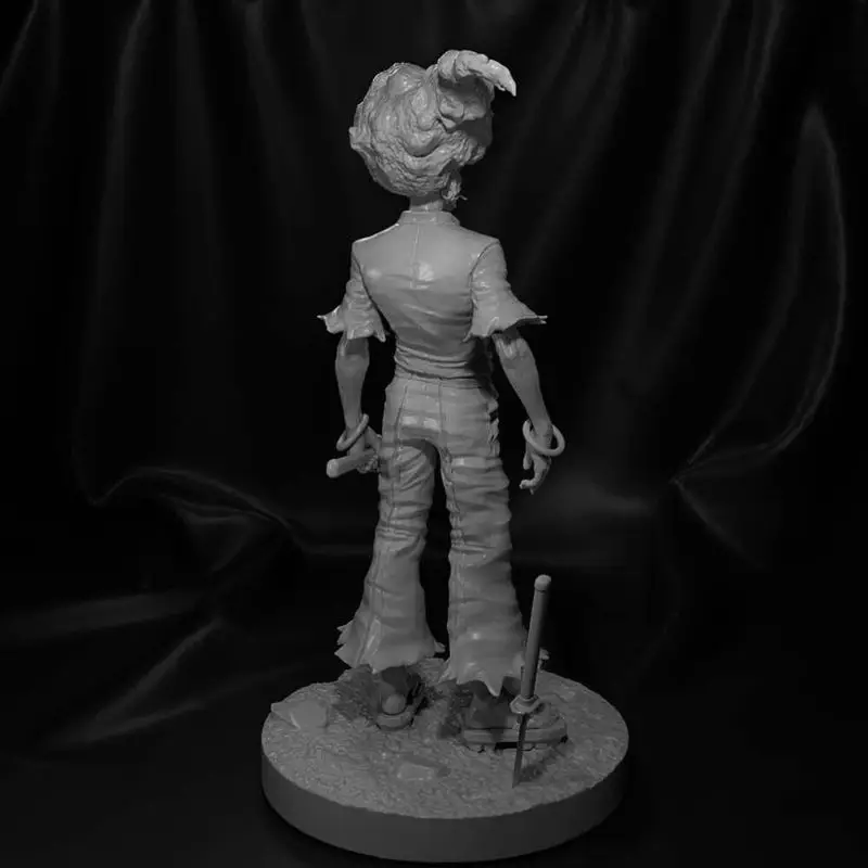 アフロサムライ 3Dプリントモデル STL