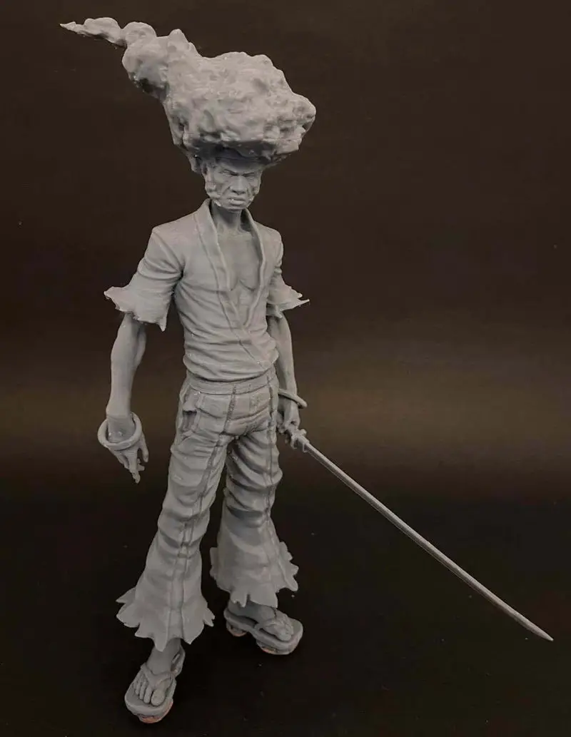 Afro Samurai 3D Print Model STL