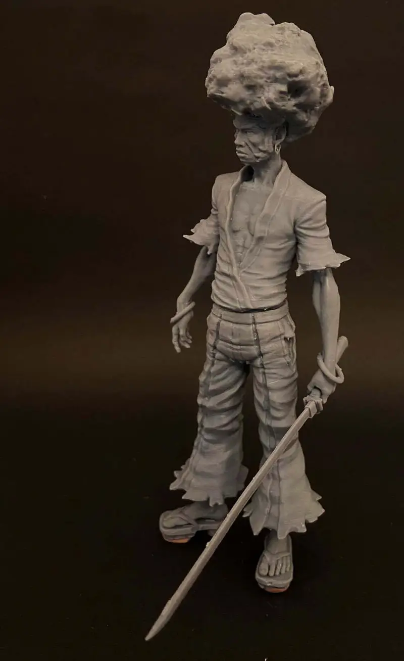 Afro Samurai 3D Print Model STL