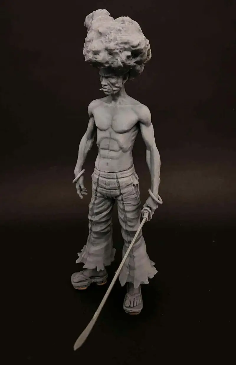 Afro Samurai 3D Print Model STL