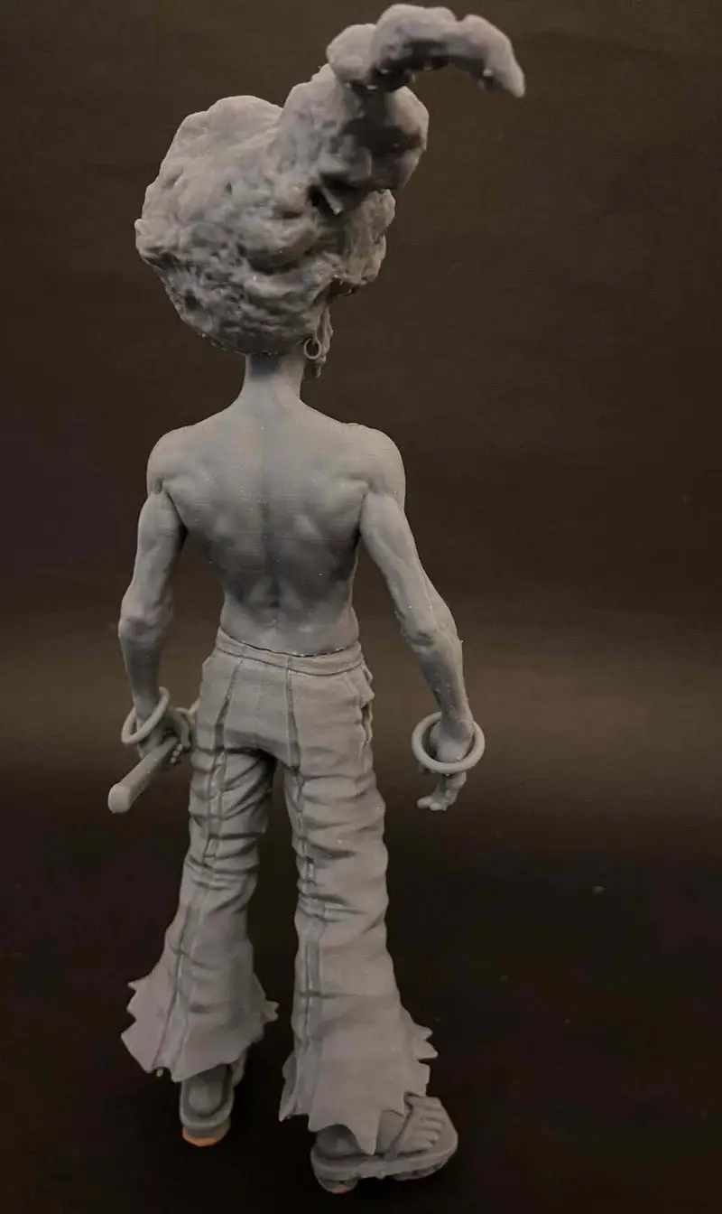 Afro Samurai 3D Print Model STL