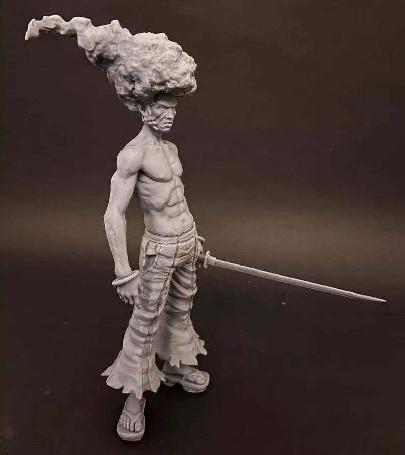 Afro Samurai 3D Print Model STL