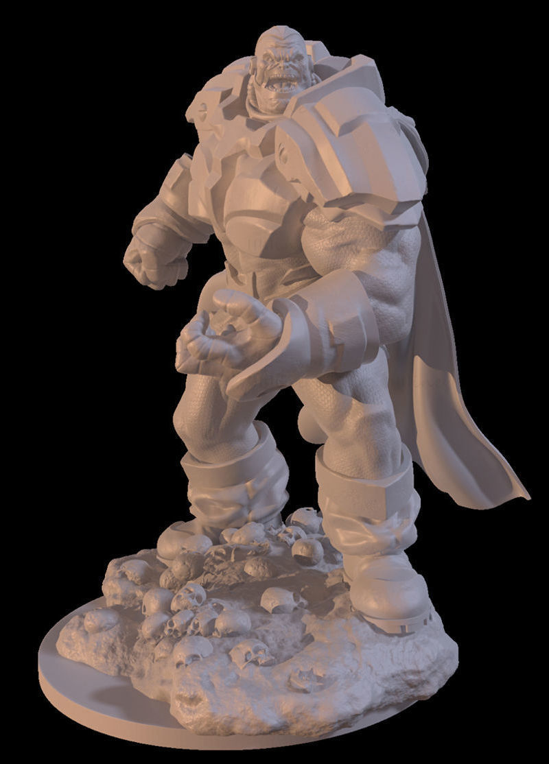 Model 3D Age of Apocalypse gata de imprimat STL OBJ FBX