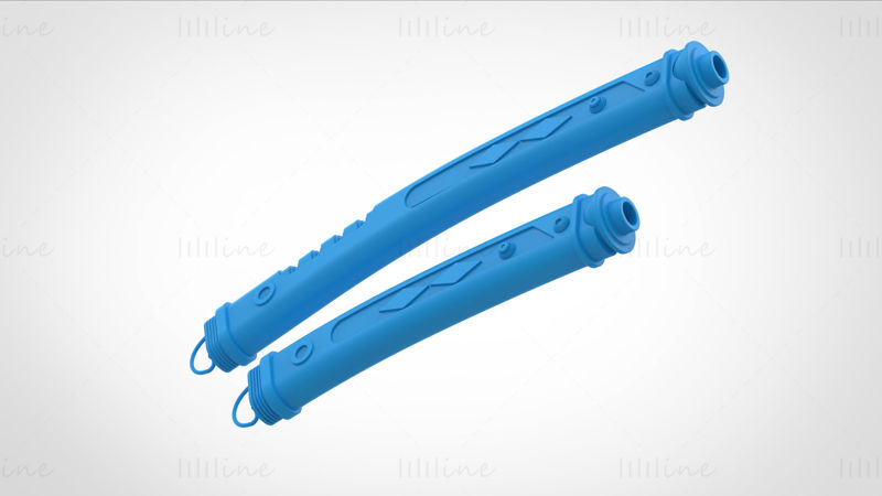 Ahsoka Tano Lightsaber 3d print model