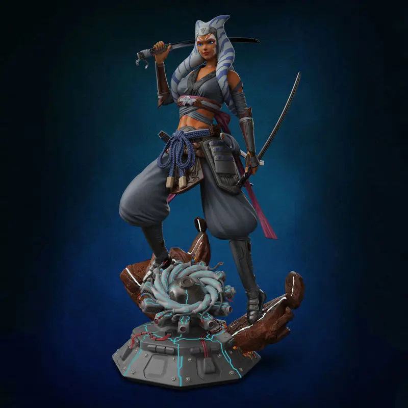 Ahsoka Tano Samurai Concept - Star Wars 3D Print Model STL