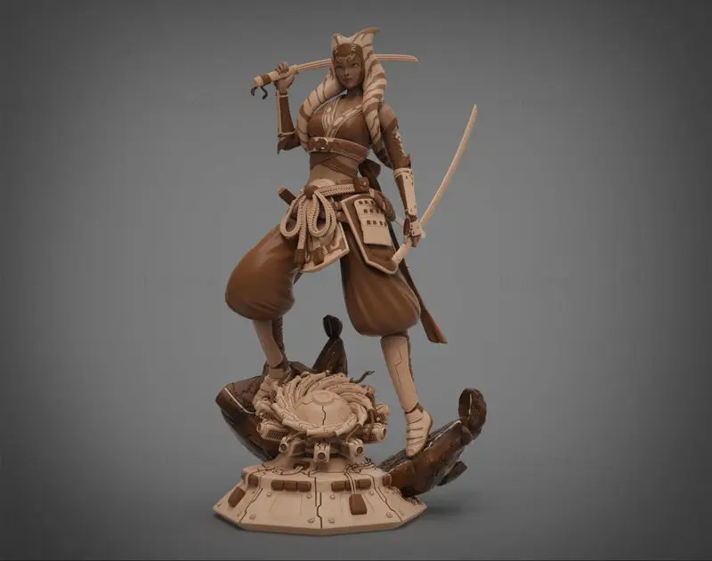 Ahsoka Tano Samurai Concept - Star Wars 3D Print Model STL