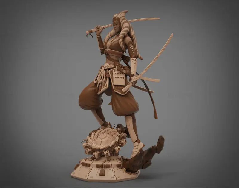 Ahsoka Tano Samurai Concept - Star Wars 3D Print Model STL