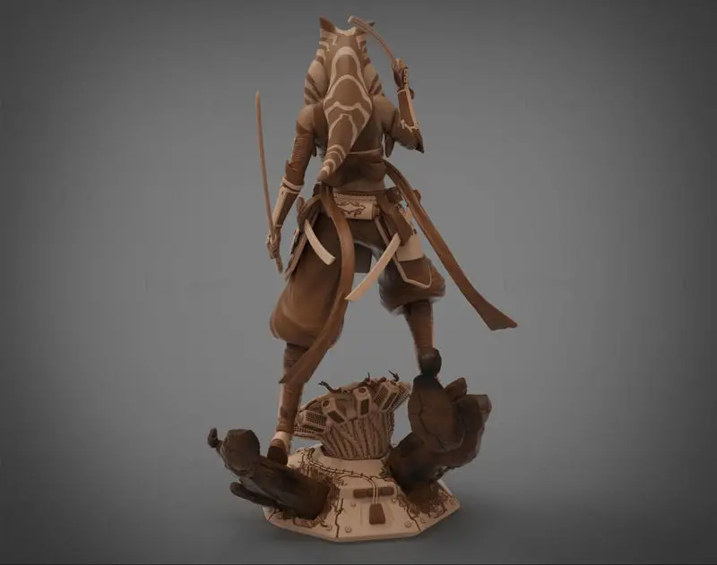 Ahsoka Tano Samurai Concept - Star Wars 3D Print Model STL