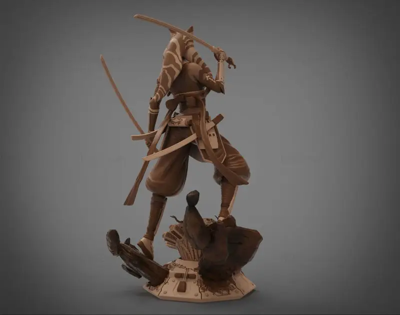 Ahsoka Tano Samurai Concept - Star Wars 3D Print Model STL