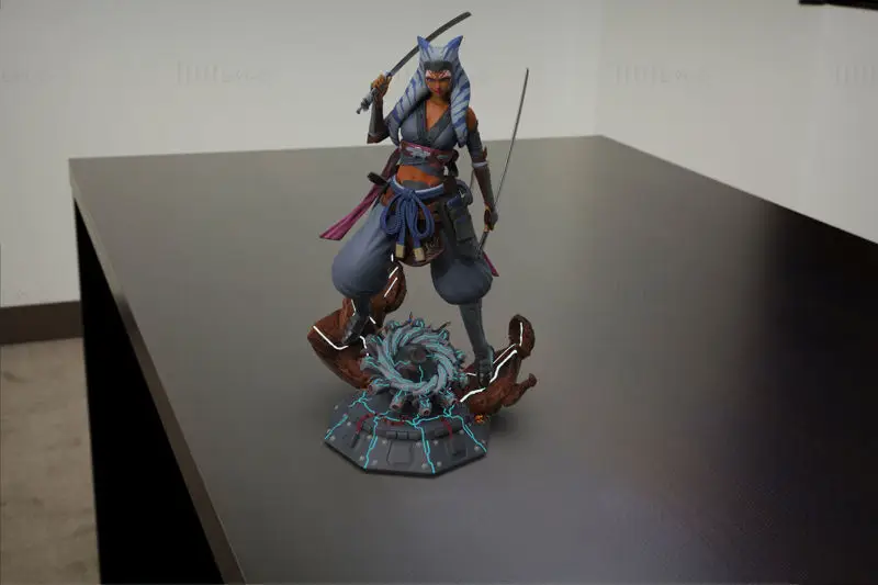 Ahsoka Tano Samurai Concept - Star Wars 3D Print Model STL