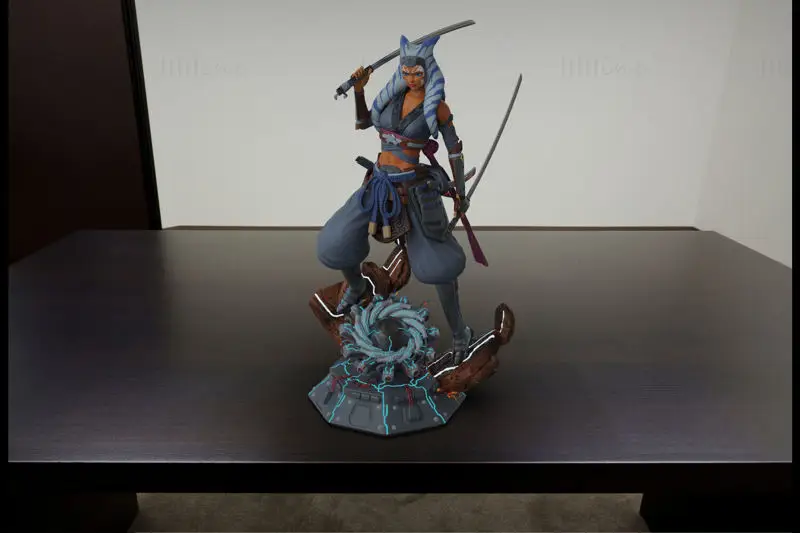 Ahsoka Tano Samurai Concept - Star Wars 3D Print Model STL