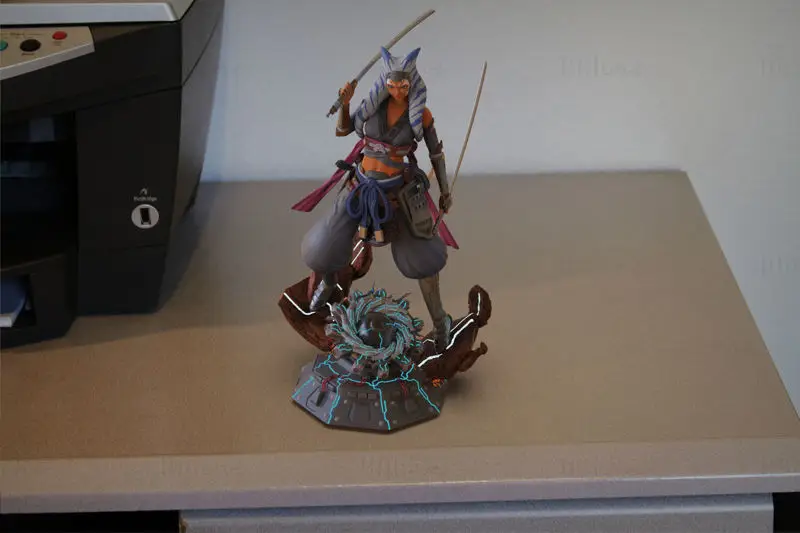 Ahsoka Tano Samurai Concept - Star Wars 3D Print Model STL