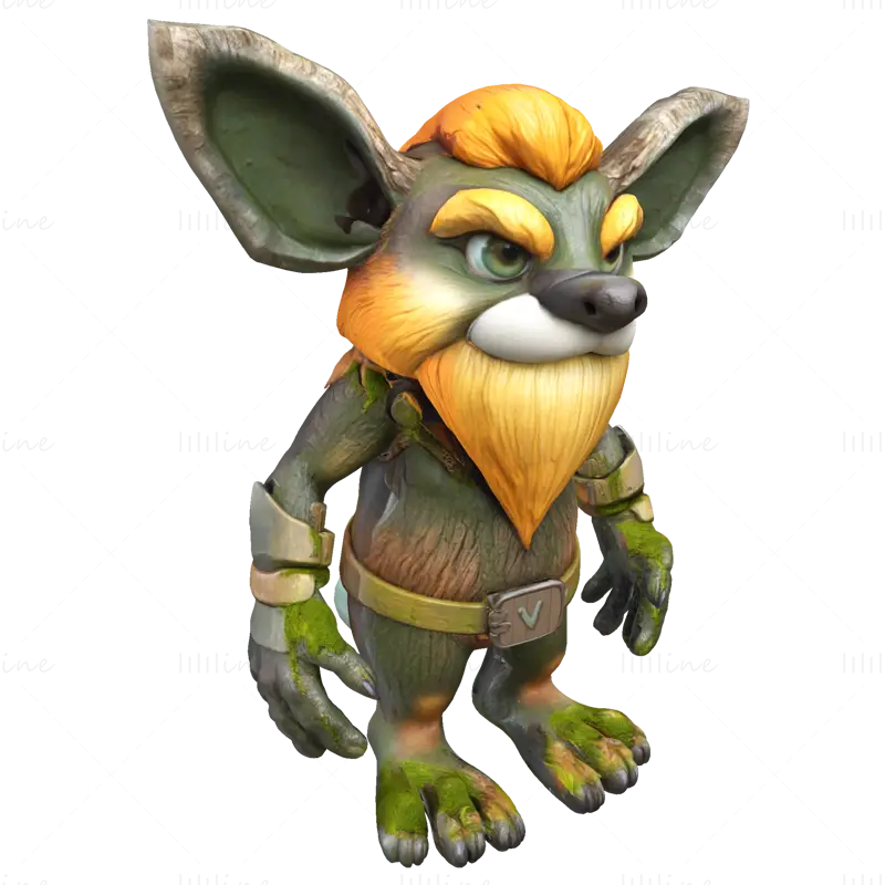AI Forest Goblin Guardians 3D-Druck Modellsammlung STL-Format