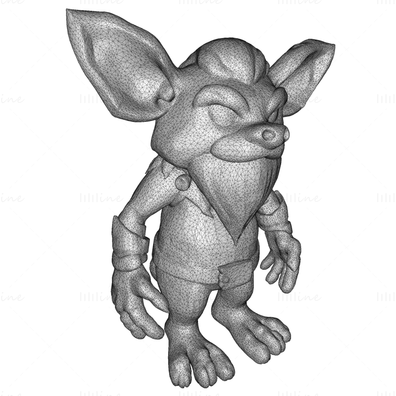 AI Forest Goblin Guardians 3D-Druck Modellsammlung STL-Format