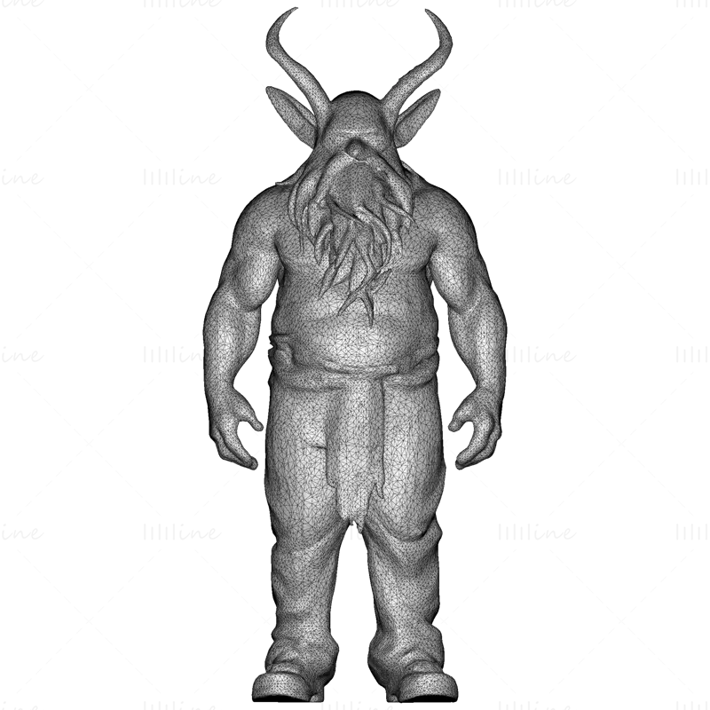 AI Forest Goblin Guardians 3D-Druck Modellsammlung STL-Format